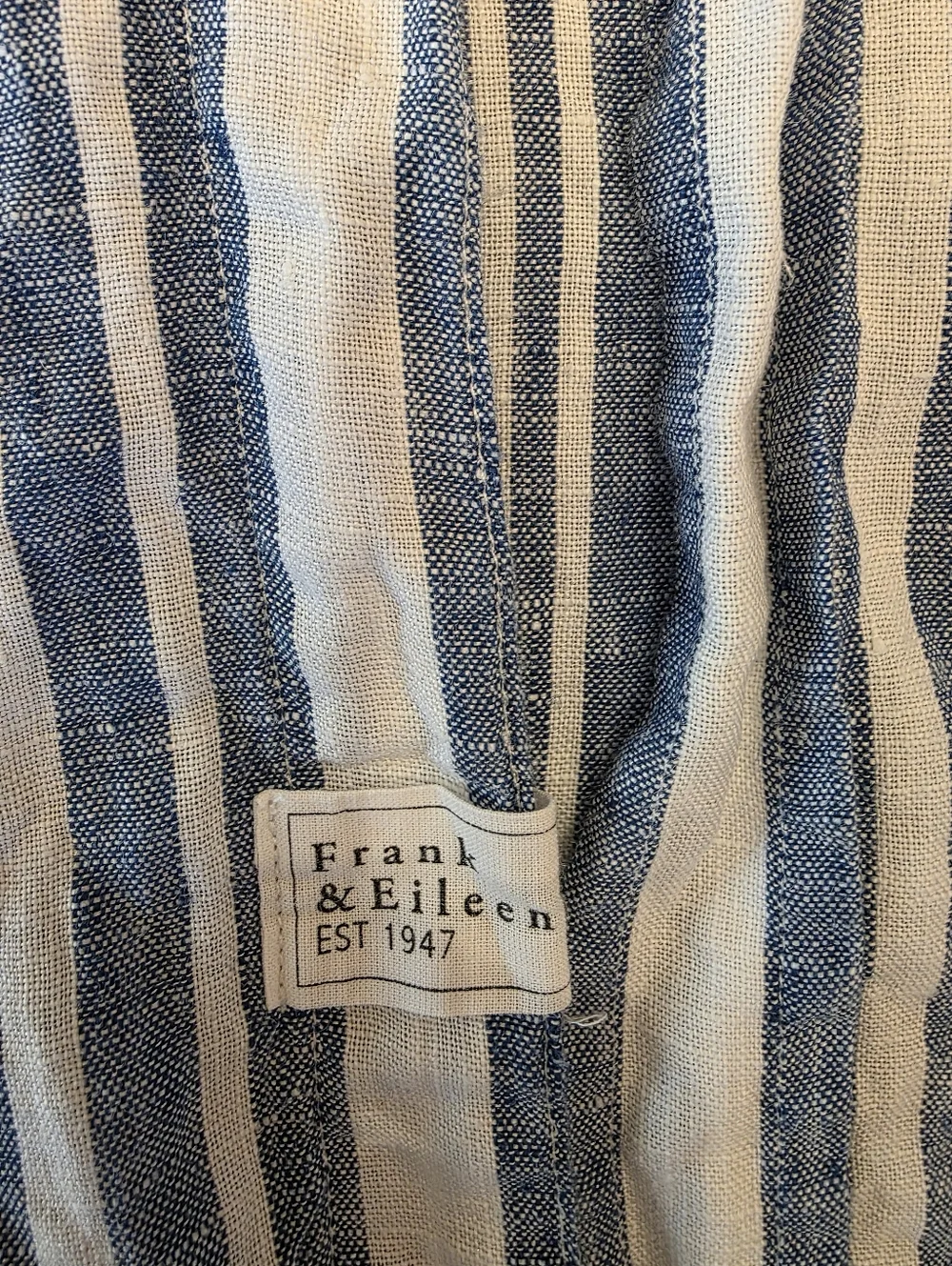 Frank & Eileen Rory Linen Shirtdress XL - Picture 8 of 8